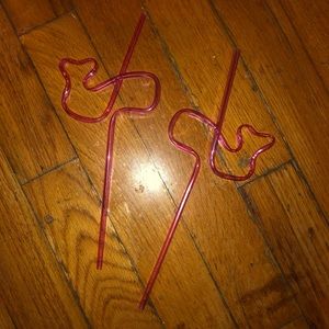 vv Whale Shape Plastic Straws